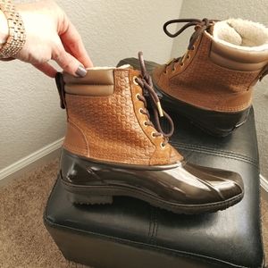 Michael Kors snow or rain boots! Super warm,  waterproof, and cute!